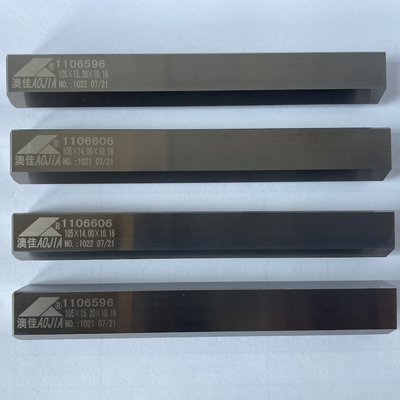 Ferramentas de corte semi de terminação K30 do carboneto de tungstênio 105×15.20×10.16