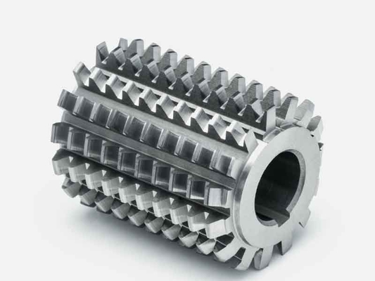 Hob Φ32×L30×Ф13 M1 α20° do carboneto do elevado desempenho para a máquina de corte da engrenagem cônica