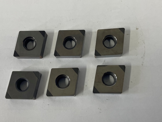 Resistência de desgaste de gerencio dura super da inserção do CBN de PCD para a máquina do CNC