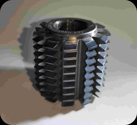 Cortador de terminação do Hob de Grey Non Involute Worm Gear da tira do Hob do carboneto