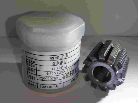 Do Monolayer alto da dureza de Grey Gear Carbide Hobing Cutter revestimento Multilayer