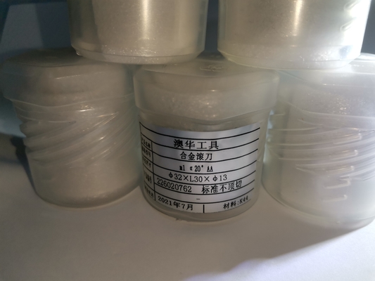 Do Monolayer alto da dureza de Grey Gear Carbide Hobing Cutter revestimento Multilayer