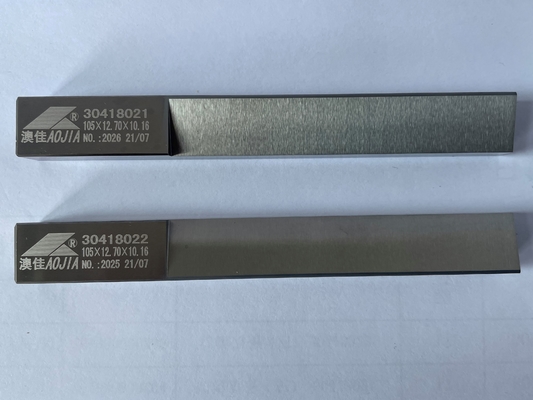 Elevada precisão das ferramentas de corte 105×12.70×10.16 do carboneto de tungstênio do processo do CNC