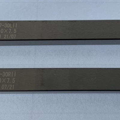 Ferramentas de corte de prata do carboneto que moem a elevada precisão sem revestimento 105×9.0×7.5