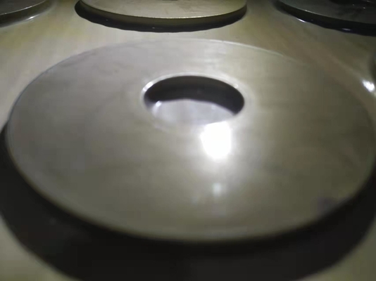 Da fatia circular do elétrodo da bateria de lítio dos cortadores do carboneto cimentado de YG6X filme fino