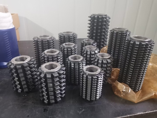 Hob do carboneto da elevada precisão para o corte espiral da engrenagem cônica