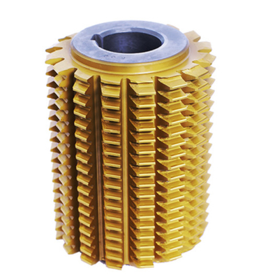 Máquina de corte de terminação da engrenagem de TiN Coating Carbide Hob For
